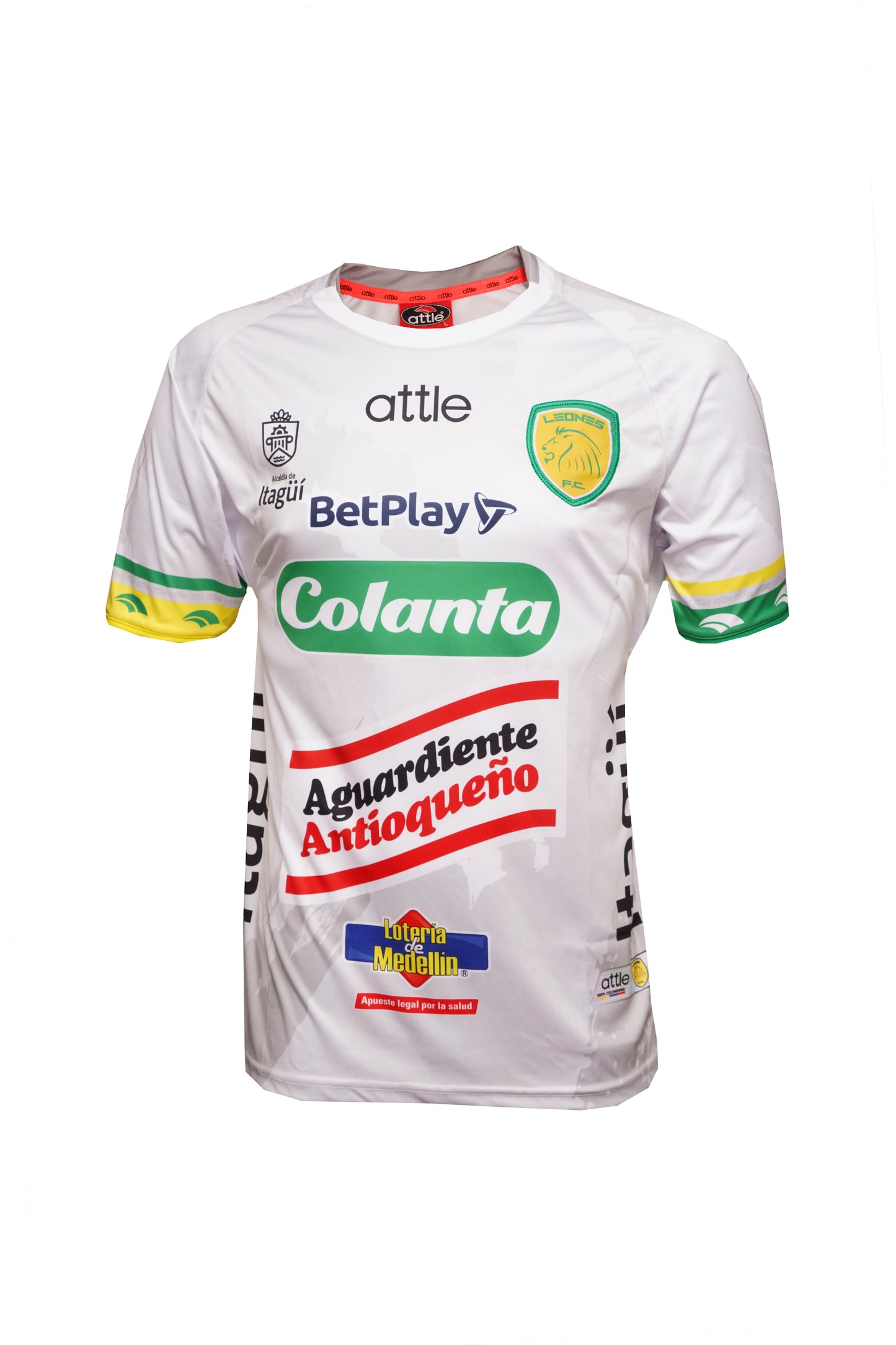 Camiseta visitante equipo Leones fc 2022