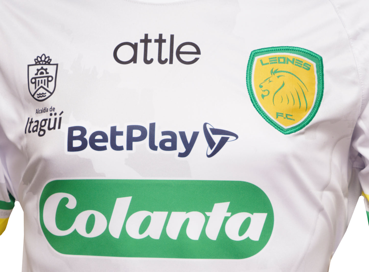 Camiseta visitante equipo Leones fc 2022